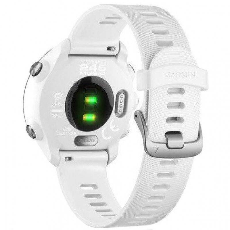 Спортивні годинник Garmin Forerunner 245 Music White (010-02120-31/010-02120-21)