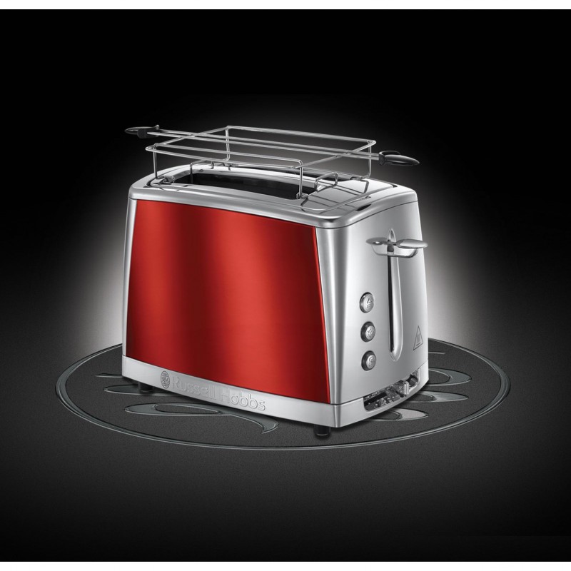 Тостер Russell Hobbs Luna Solar Red 23220-56