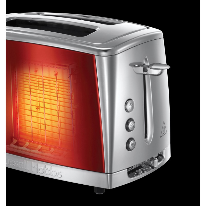 Тостер Russell Hobbs Luna Solar Red 23220-56