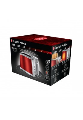 Тостер Russell Hobbs Luna Solar Red 23220-56