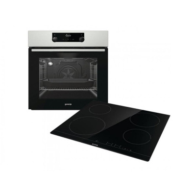 Варочная поверхность электрическая с духовкой Gorenje BO735E114X + ECT41CS