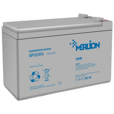 Акумулятор для ДБЖ Merlion 12V-7.2Ah (GP1272 F2)