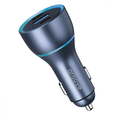 Автомобільний зарядний пристрій Proove Super Charge 130W 2xUSB-C + USB-A