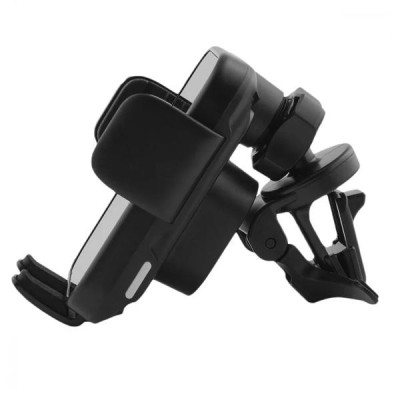 Автомобільний утримувач для смартфона Proove Triple Clamp 15W Black