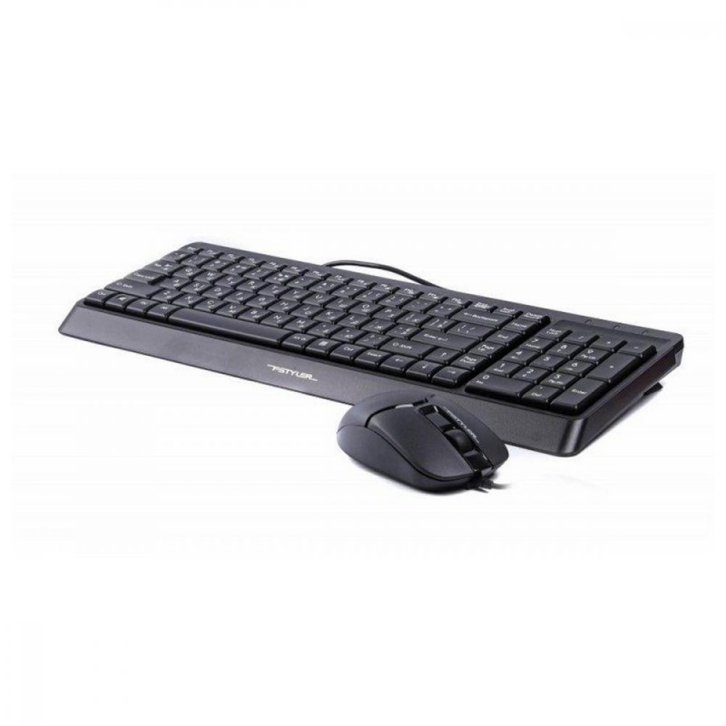 Комплект (клавіатура + миша) A4Tech Fstyler F1512 USB Blac