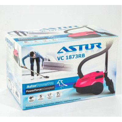 Пилосос із мішком Astor VC-1873RB