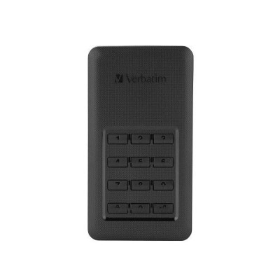SSD накопичувач з апаратним шифруванням Verbatim Store 'n' Go Portable 256 GB (53402)