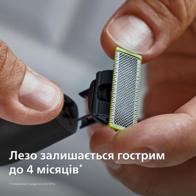 Тример для бороди та вусів Philips OneBlade Pro Face QP6504/15