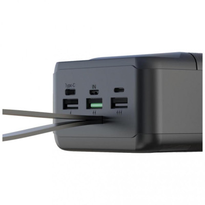 Зовнішній акумулятор (павербанк) XO PR158 22.5W 50000mAh Black