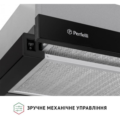 Витяжка телескопічна Perfelli TL 602 BL LED
