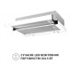Витяжка телескопічна Perfelli TL 602 WH LED