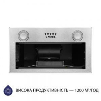 Вбудована витяжка Minola HBI 5722 I 1200 LED