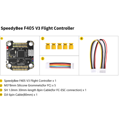 FPV модуль Контролер польоту SpeedyBee F405 V3 30x30 FC
