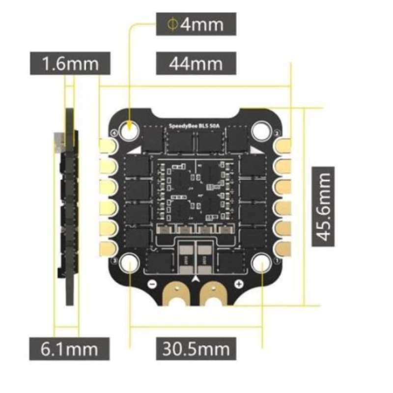 FPV модуль Регулятор швидкості SpeedyBee BLS 50A 30x30 4-in-1 ESC