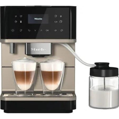 Автоматична кава машина Miele MilkPerfection CM 6360 Obsidian Black CleanSteelMetallic