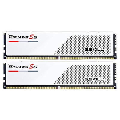 Пам'ять для настільних комп'ютерів G.Skill 32 GB (2x16GB) DDR5 6000 MHz Ripjaws S5 (F5-6000J3040F16GX2-RS5W)