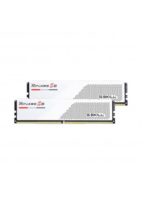 Пам'ять для настільних комп'ютерів G.Skill 64 GB (2x32GB) DDR5 5200 MHz Ripjaws S5 (F5-5200J3636D32GX2-RS5W)