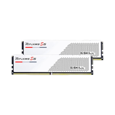 Пам'ять для настільних комп'ютерів G.Skill 64 GB (2x32GB) DDR5 5200 MHz Ripjaws S5 (F5-5200J3636D32GX2-RS5W)