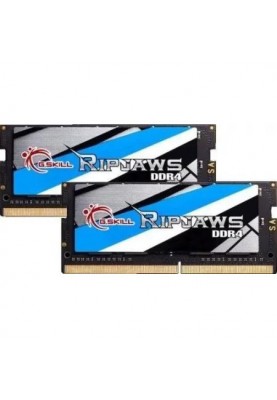 Пам'ять для ноутбуків G.Skill 64 GB (2x32GB) SO-DIMM DDR4 3200 MHz Ripjaws (F4-3200C22D-64GRS)