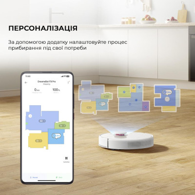 Робот пилосос з вологим прибиранням Dreame F9 Pro (RLF22GA)