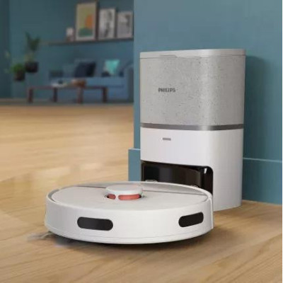 Робот-пилосос з вологим прибиранням Philips HomeRun 3000 Series Aqua XU3110/02 Робот-пилосос з вологим прибиранням Philips HomeRun 3000 Series Aqua XU3110/02