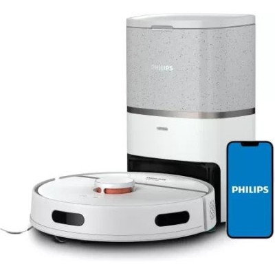 Робот-пилосос з вологим прибиранням Philips HomeRun 3000 Series Aqua XU3110/02 Робот-пилосос з вологим прибиранням Philips HomeRun 3000 Series Aqua XU3110/02