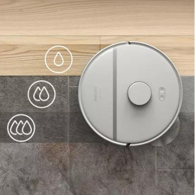 Робот-пилосос з вологим прибиранням Philips HomeRun 3000 Series Aqua XU3110/02 Робот-пилосос з вологим прибиранням Philips HomeRun 3000 Series Aqua XU3110/02
