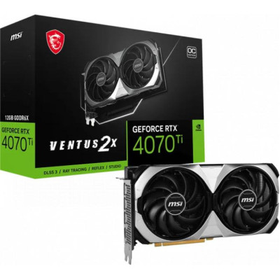 Відеокарта MSI GeForce RTX 4070 Ti VENTUS 2X 12G OC (912-V513-433)