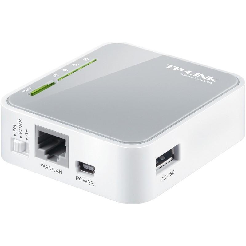 Бездротовий маршрутизатор (роутер) TP-Link TL-MR3020