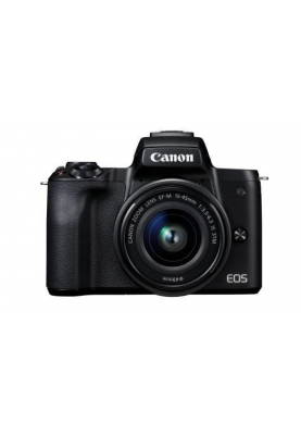 Беззеркальный фотоаппарат Canon EOS M50 kit (15-45mm) IS STM Black (2680C060)