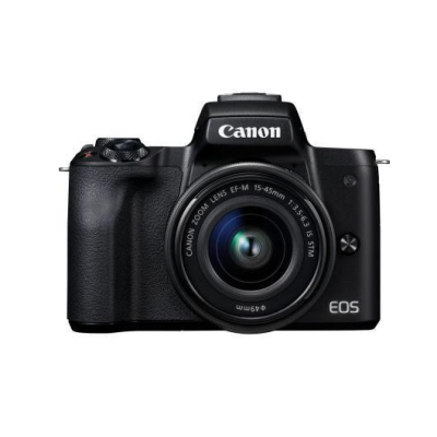 Бездзеркальний фотоапарат Canon EOS M50 kit (15-45mm) IS STM Black (2680C060)