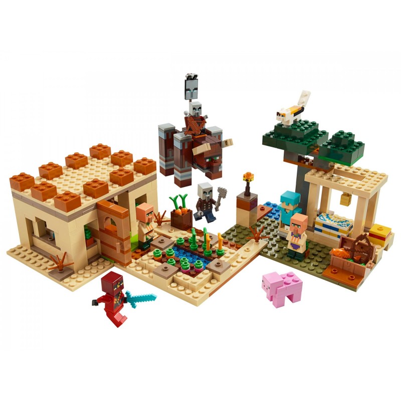 Блоковий конструктор LEGO Minecraft Патруль розбійників (21160)