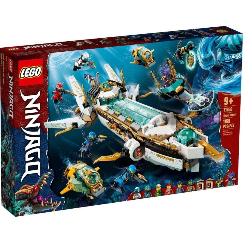 Блоковий конструктор LEGO Ninjago Підводний "Дар Долі" (71756)