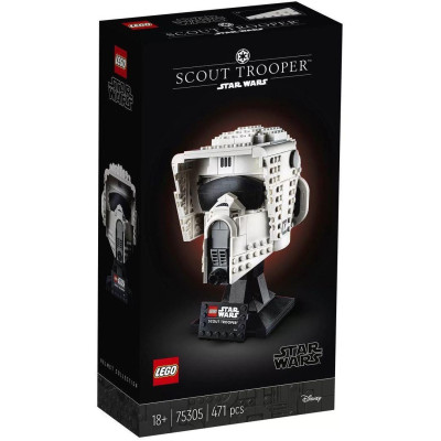 Блоковий конструктор LEGO Шолом піхотинця-розвідника (75305)