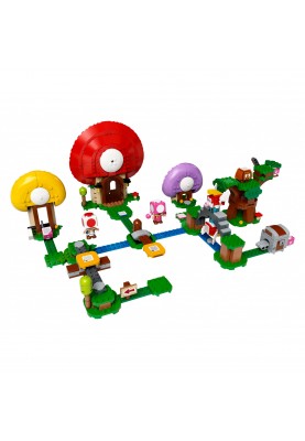 Блоковий конструктор LEGO Super Mario Погоня за скарбами Тоада (71368)