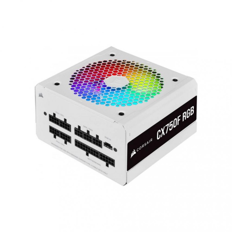 Блок живлення Corsair CX750F RGB White (CP-9020227)