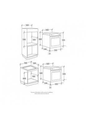 Духовка електрична Candy FCT825XL