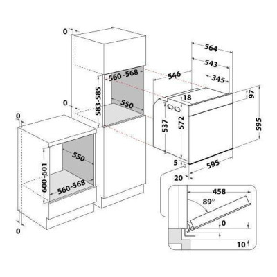 Духовка электрическая Whirlpool OAKZ9 7921 CS IX