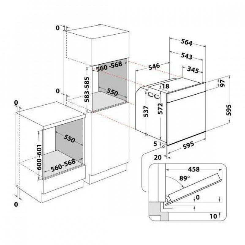 Духовка електрична Whirlpool OAKZ9 7921 CS IX