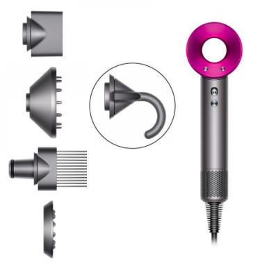 Фен Dyson HD07 Supersonic Hair Dryer Iron/Fuchsia