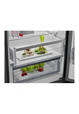 Холодильник із морозильною камерою AEG RCB736E5MX
