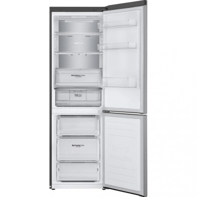 Холодильник із морозильною камерою LG GA-B459SMQM