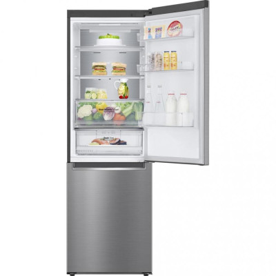 Холодильник із морозильною камерою LG GA-B459SMQM