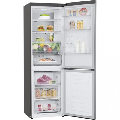 Холодильник із морозильною камерою LG GA-B459SMQM