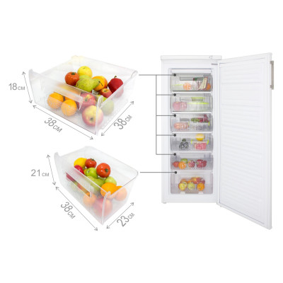 Морозильна камера Prime Technics FS 1411 M Морозильна камера Prime Technics FS 1411 M