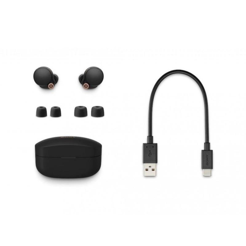 Навушники TWS ("повністю бездротові") Sony WF-1000XM4 Black