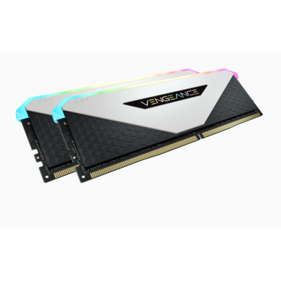 Пам'ять Corsair 16 GB (2x8GB) DDR4 3200 MHz CORSAIR Vengeance RGB RT (CMN16GX4M2Z3200C16W)