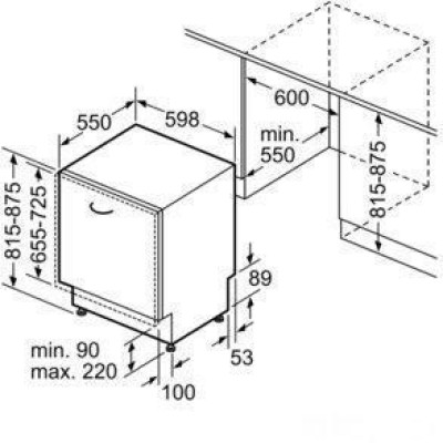 Посудомийна машина Siemens SN61IX09TE