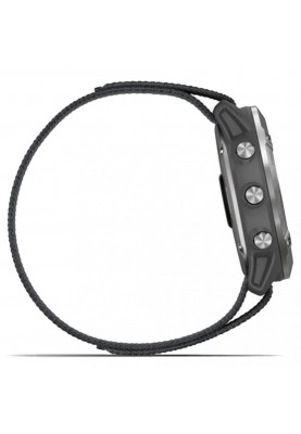 Смарт-годинник Garmin Enduro Steel with Gray UltraFit Nylon Strap (010-02408-00/10)