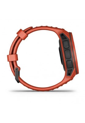 Смарт-годинник Garmin Instinct Solar Flame Red (010-02293-20)